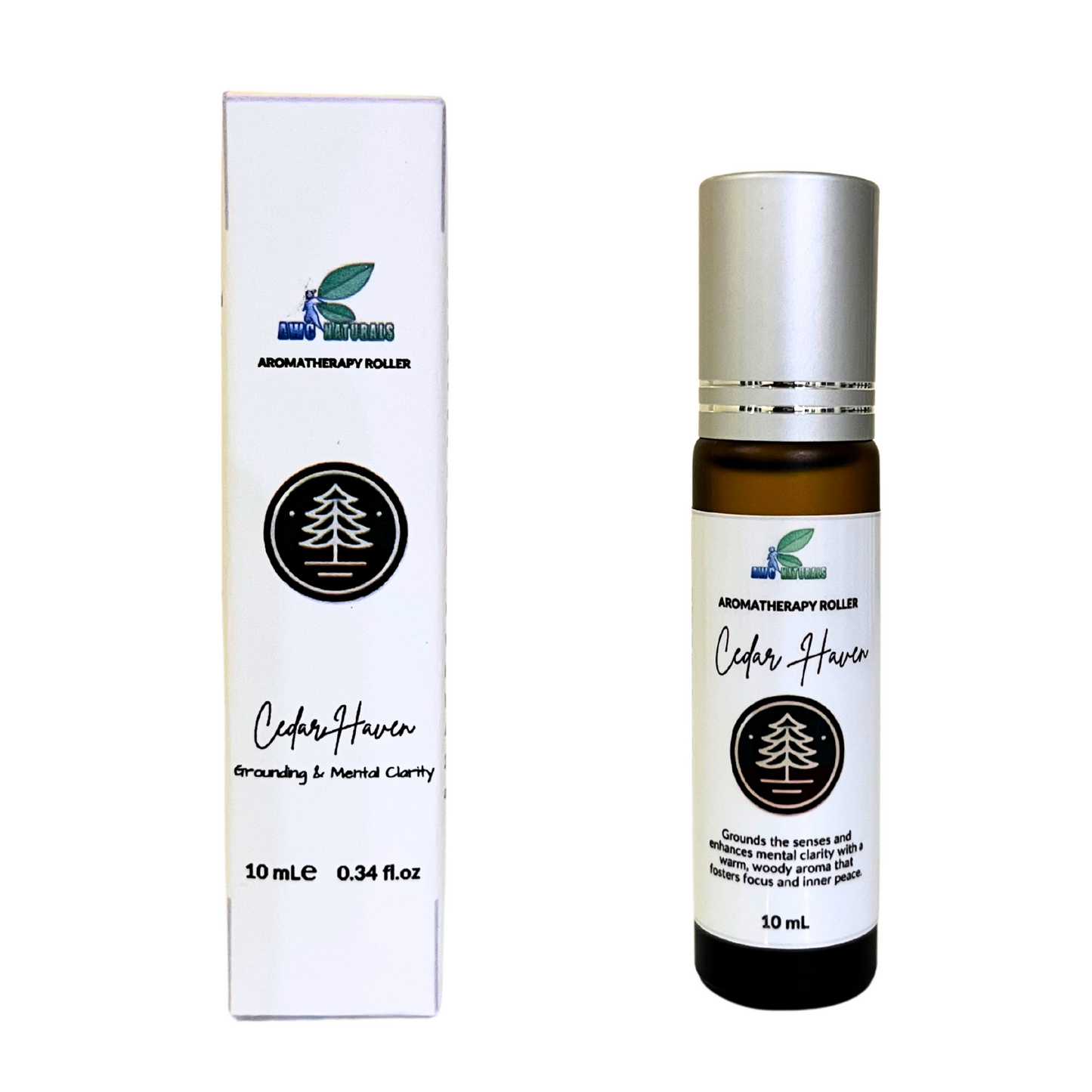 Cedar Haven | Grounding & Clarity Aromatherapy Roller | 10mL