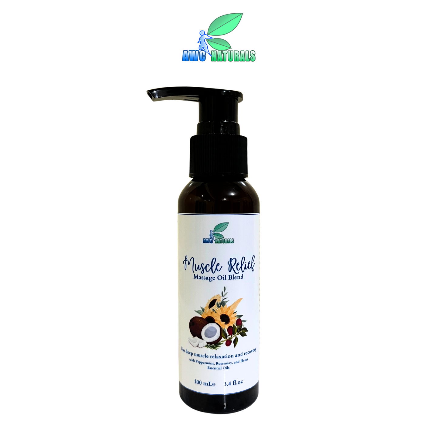 Muscle Relief – Soothing Massage Oil Blend