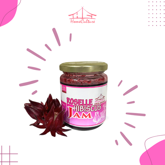 Roselle Hibiscus Jam with Wild Honey | 200 grams