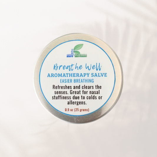 🌿 Breathe Well Aromatherapy Salve – Natural Support for Easy Breathing & Relaxation