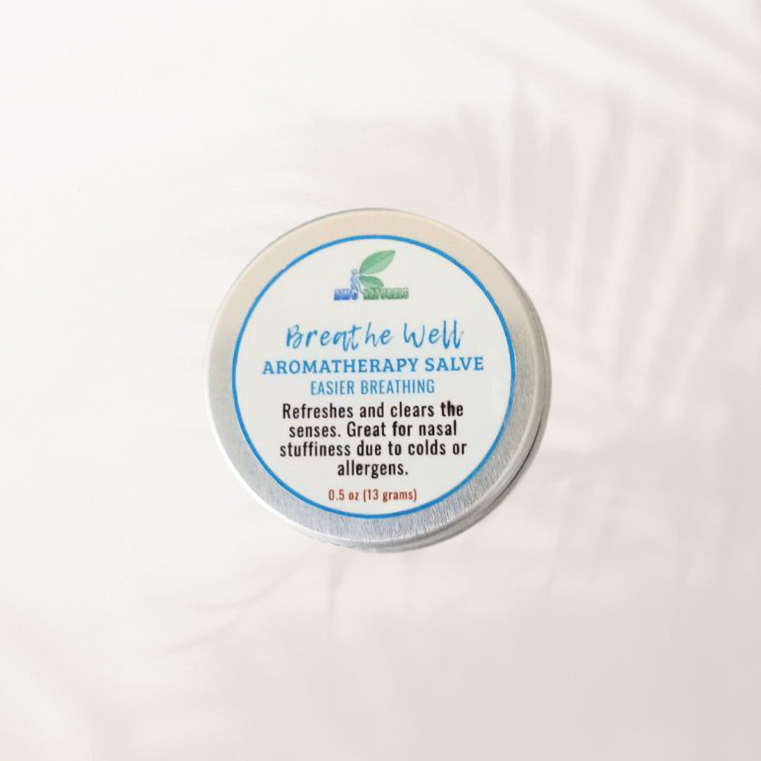🌿 Breathe Well Aromatherapy Salve – Natural Support for Easy Breathing & Relaxation
