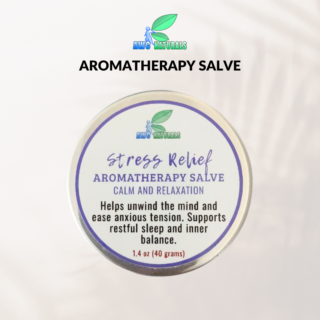 🌿 Stress Relief Aromatherapy Salve – Natural Calm for Mind & Body