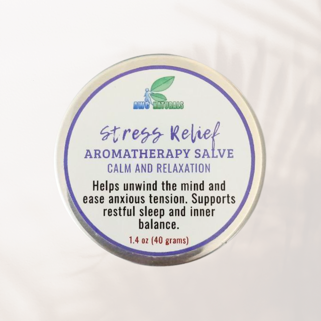 🌿 Stress Relief Aromatherapy Salve – Natural Calm for Mind & Body