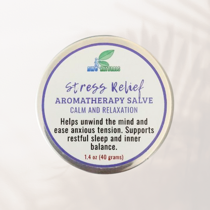 🌿 Stress Relief Aromatherapy Salve – Natural Calm for Mind & Body