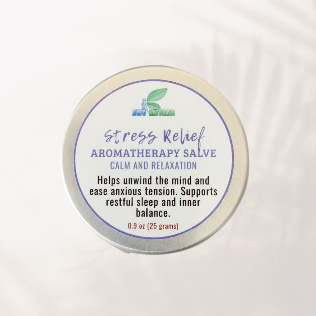 🌿 Stress Relief Aromatherapy Salve – Natural Calm for Mind & Body