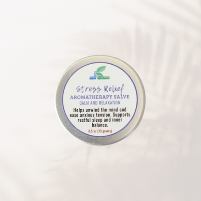 🌿 Stress Relief Aromatherapy Salve – Natural Calm for Mind & Body
