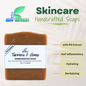 Handcrafted Anti-Inflammatory Turmeric and Honey Soap | Balancing & Hydrating | 110 grams