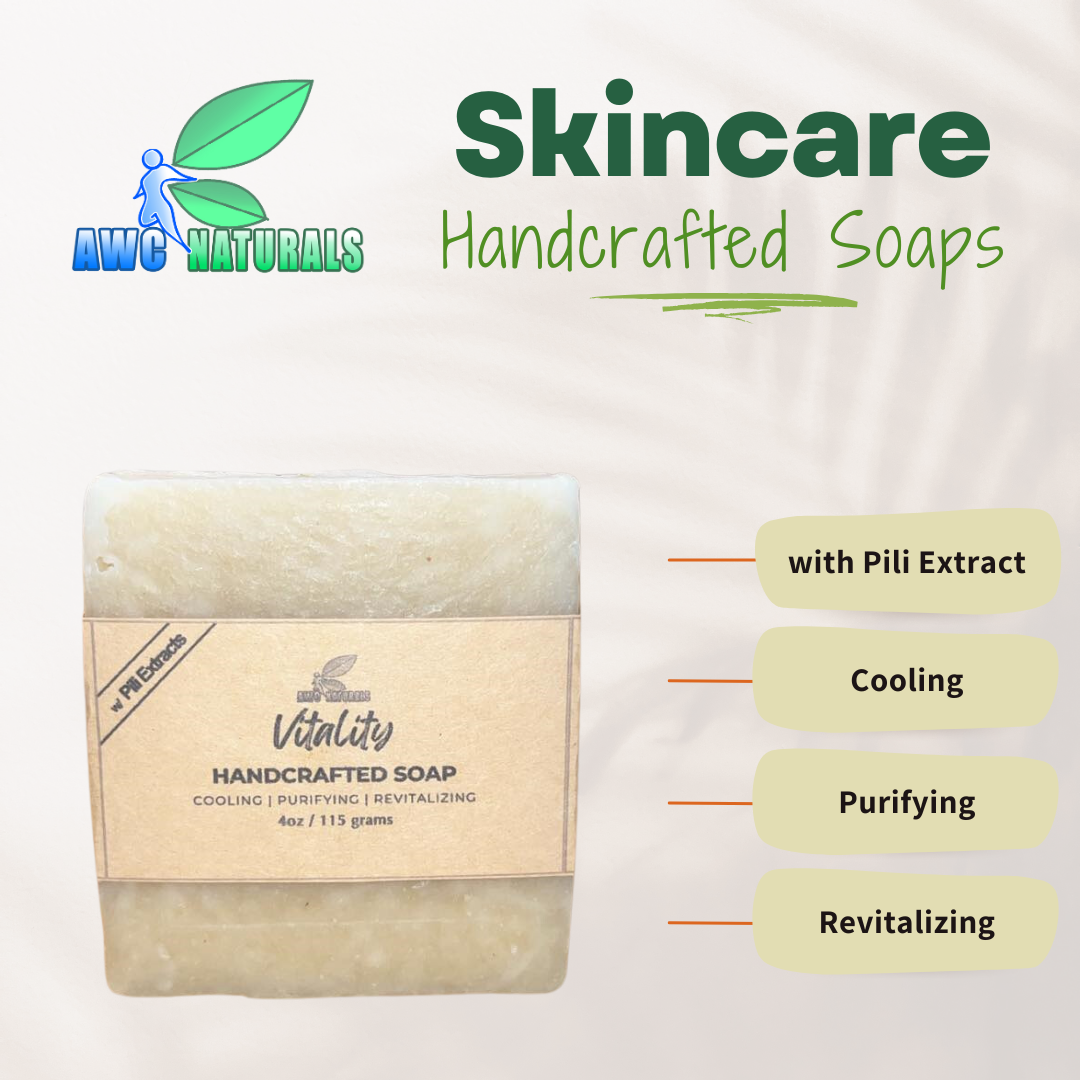 Handcrafted Vitality Boost Essential Oil Soap | Refreshing & Hydrating | 115g